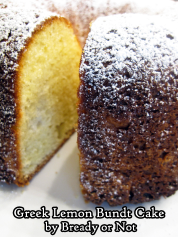 Bready or Not Original: Greek Yogurt Lemon Bundt Cake