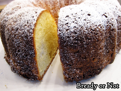 Bready or Not Original: Greek Yogurt Lemon Bundt Cake