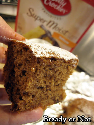 Bready or Not Original: Hazelnut Hand Cake [cake mix]