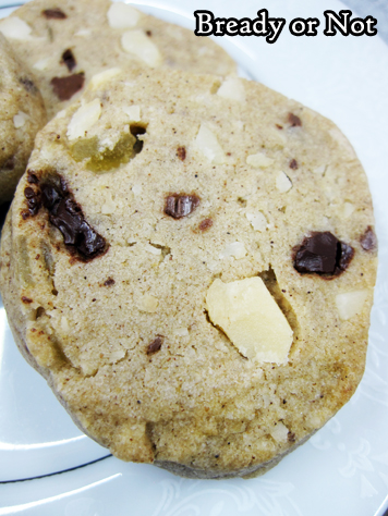 Bready or Not Original: Spiced Maple Macadamia Nut Cookies 