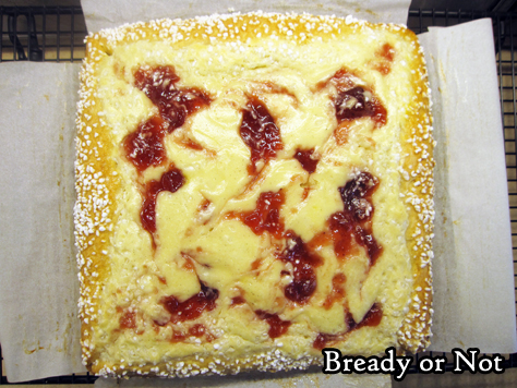 Bready or Not: Jam and Cream Brioche Tart