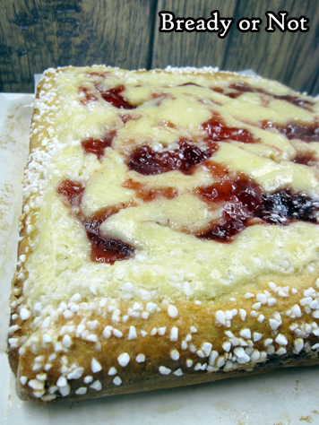 Bready or Not: Jam and Cream Brioche Tart