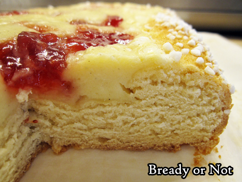 Bready or Not: Jam and Cream Brioche Tart