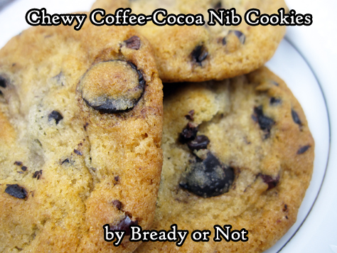Bready or Not Original: Chewy Coffee-Cocoa Nib Cookies 