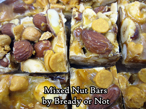 Bready or Not Original: Mixed Nut Bars 