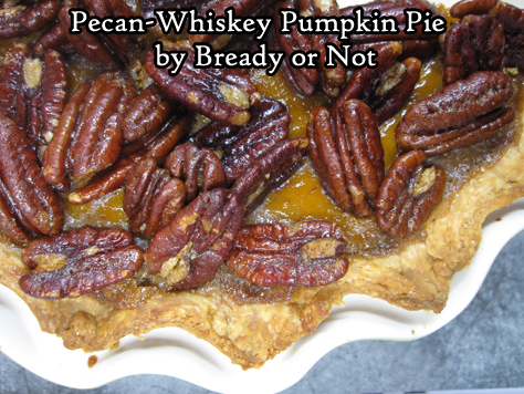 Bready or Not: Pecan-Whiskey Pumpkin Pie 