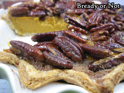 Bready or Not: Pecan-Whiskey Pumpkin Pie 