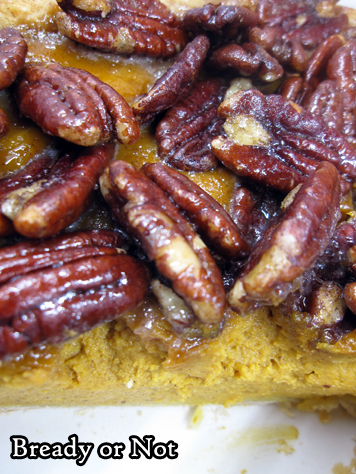 Bready or Not: Pecan-Whiskey Pumpkin Pie 