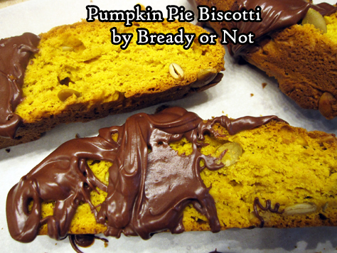 Bready or Not Original: Pumpkin Pie Biscotti 