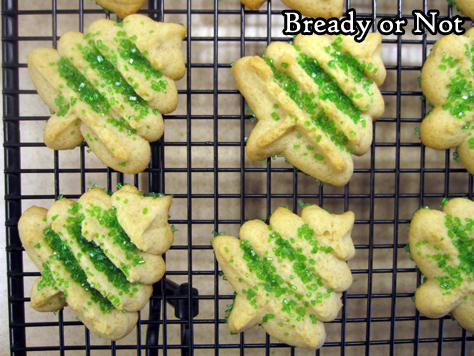 Bready or Not Original: Honey Spritz Cookies 