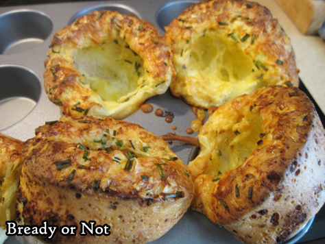 Bready or Not: Cheese and Chives Yorkshire Puddings (Small Batch)