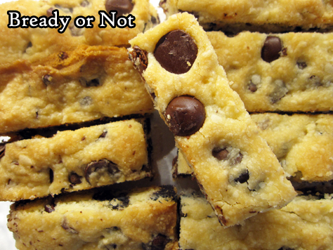 Bready or Not Original: Chocolate Chip Shortbread with Cocoa Nibs