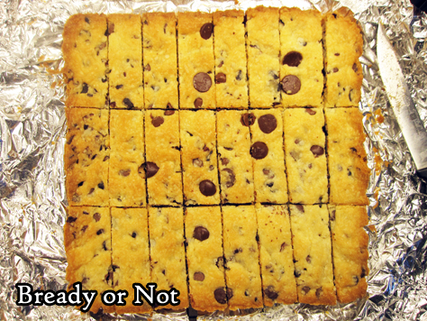 Bready or Not Original: Chocolate Chip Shortbread with Cocoa Nibs