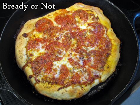 Bready or Not: 5 Minute Artisan Pizza Dough and Cast Iron Pan Pizzas