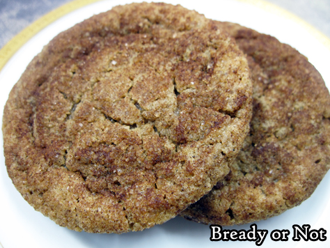 Bready or Not Original: Cinnamon-Coffee Cookies 