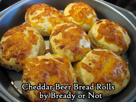 Bready or Not: Cheddar Beer Bread Rolls 