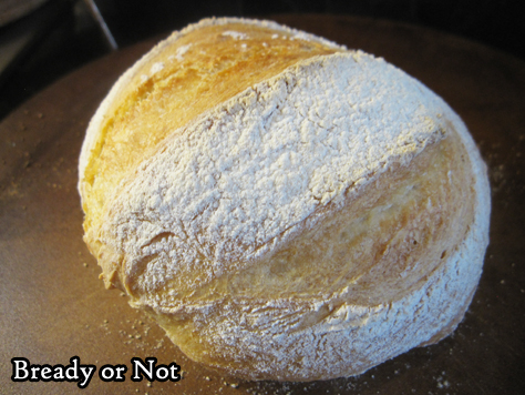 Bready or Not: No-Knead French Boule (French Bread Round)
