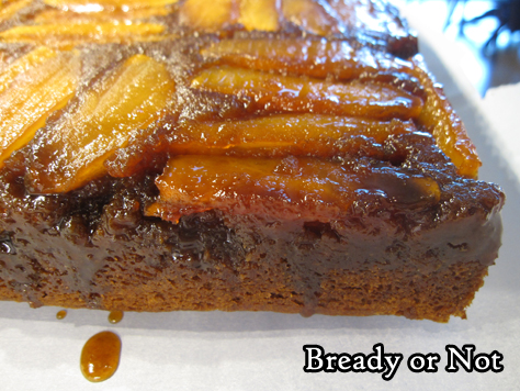 Bready or Not: Molasses Toffee Apple Upside-Down Cake 