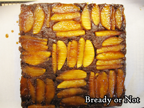 Bready or Not: Molasses Toffee Apple Upside-Down Cake 