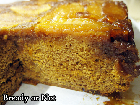 Bready or Not: Molasses Toffee Apple Upside-Down Cake 