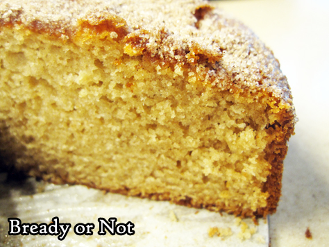 Bready or Not Original: Vanilla Applesauce Cake 