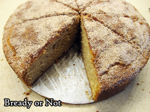 Bready or Not Original: Vanilla Applesauce Cake