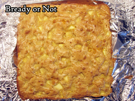 Bready or Not Original: Apple Caramel Chip Blondies 