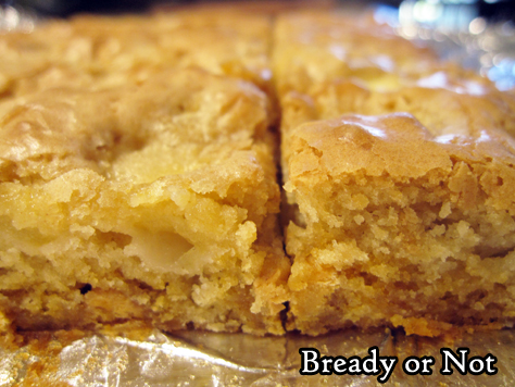 Bready or Not Original: Apple Caramel Chip Blondies 