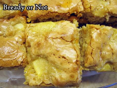 Bready or Not Original: Apple Caramel Chip Blondies 