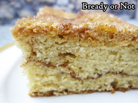 Bready or Not Original: Snickerdoodle Crumb Cake 