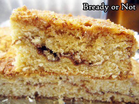 Bready or Not Original: Snickerdoodle Crumb Cake 