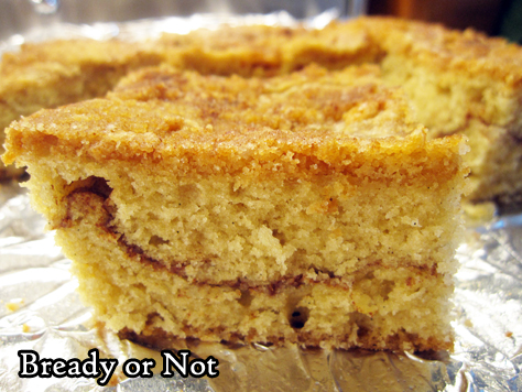 Bready or Not Original: Snickerdoodle Crumb Cake 