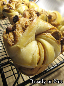 Bready or Not Original: Mini Cookie Butter-Chocolate Babkas