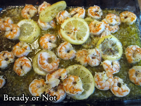 Bready or Not Original: Roasted Lemon Garlic Shrimp 