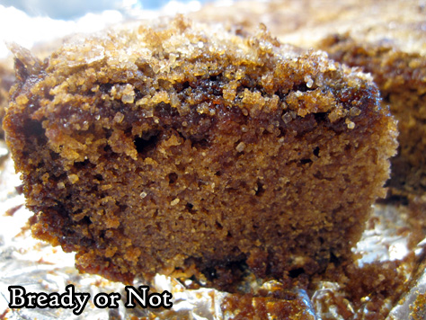 Bready or Not Original: Sugar-Crusted Pumpkin Cake 
