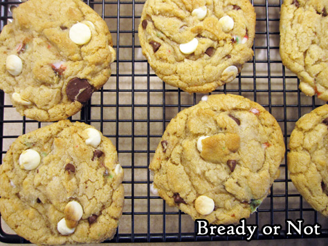 Bready or Not: Peppermint Bark Cookies