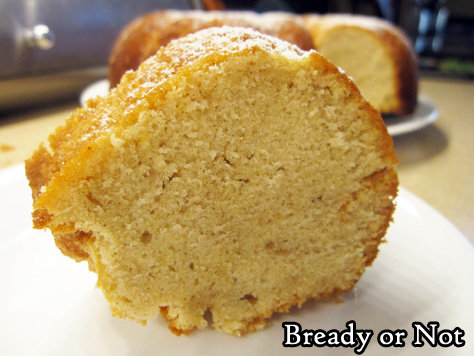 Bready or Not Original: Rum Bundt Cake 