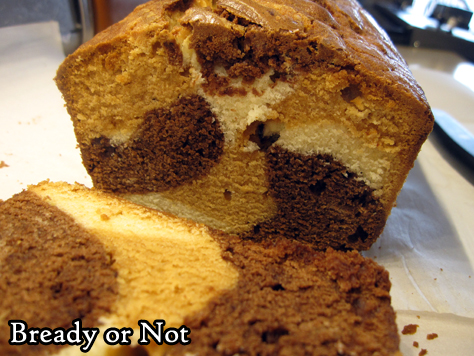 Bready or Not: Triple-Marble Pound Cake 
