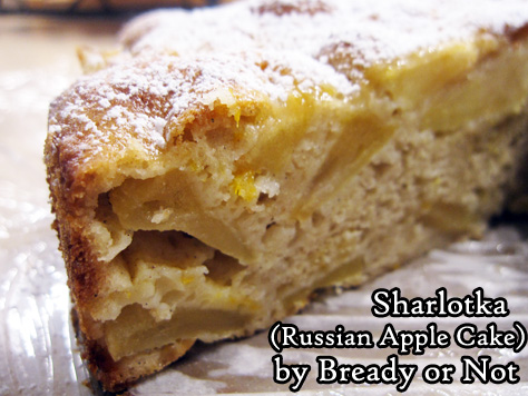 Bready or Not: Sharlotka (Russian Apple Cake) 
