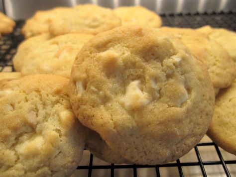 Bready or Not: Almond White Chocolate Cookies