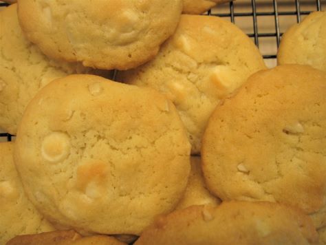 Bready or Not: Almond White Chocolate Cookies
