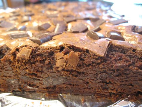 Bready or Not: Fudgy Chocolate Chunk Brownies