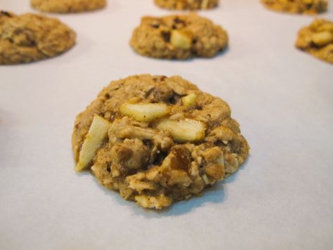 Bready or Not Original: Chewy Apple-Cranberry Oatmeal Cookies