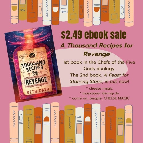 $2.49 ebook sale on A Thousand Recipes for Revenge